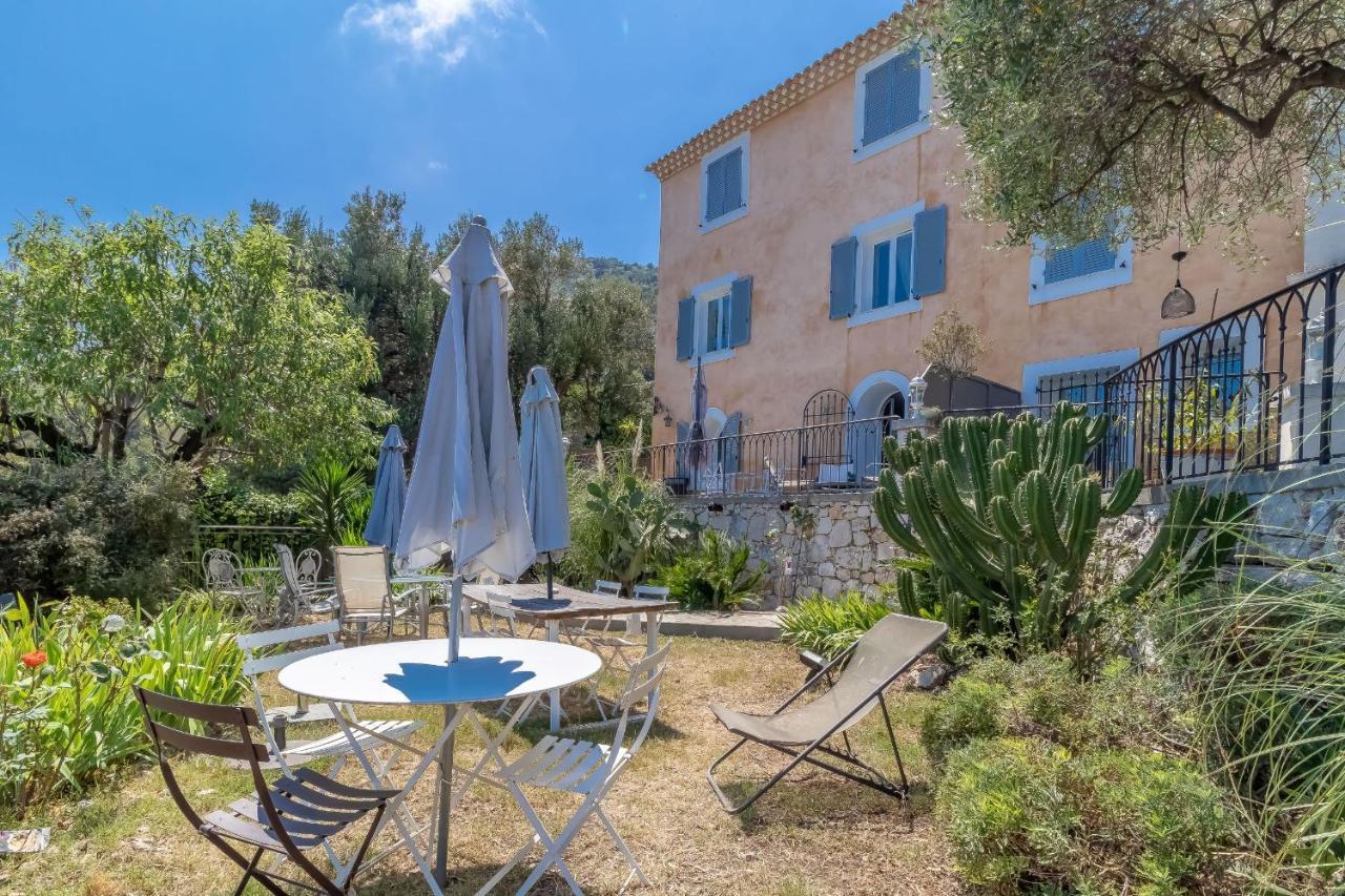Le Mas D'Angeline, Vue Mer, Jardin Commun, Parking, Voiture Requise, 10 Min En Voiture De Monaco, Route Etroite, Pente Raide, Croisement Limite, Sea View, Shared Garden, Parking, Car Required, 10 Min Drive From Monaco, Narrow Steep Road, Limited Pass Beausoleil Exteriér fotografie