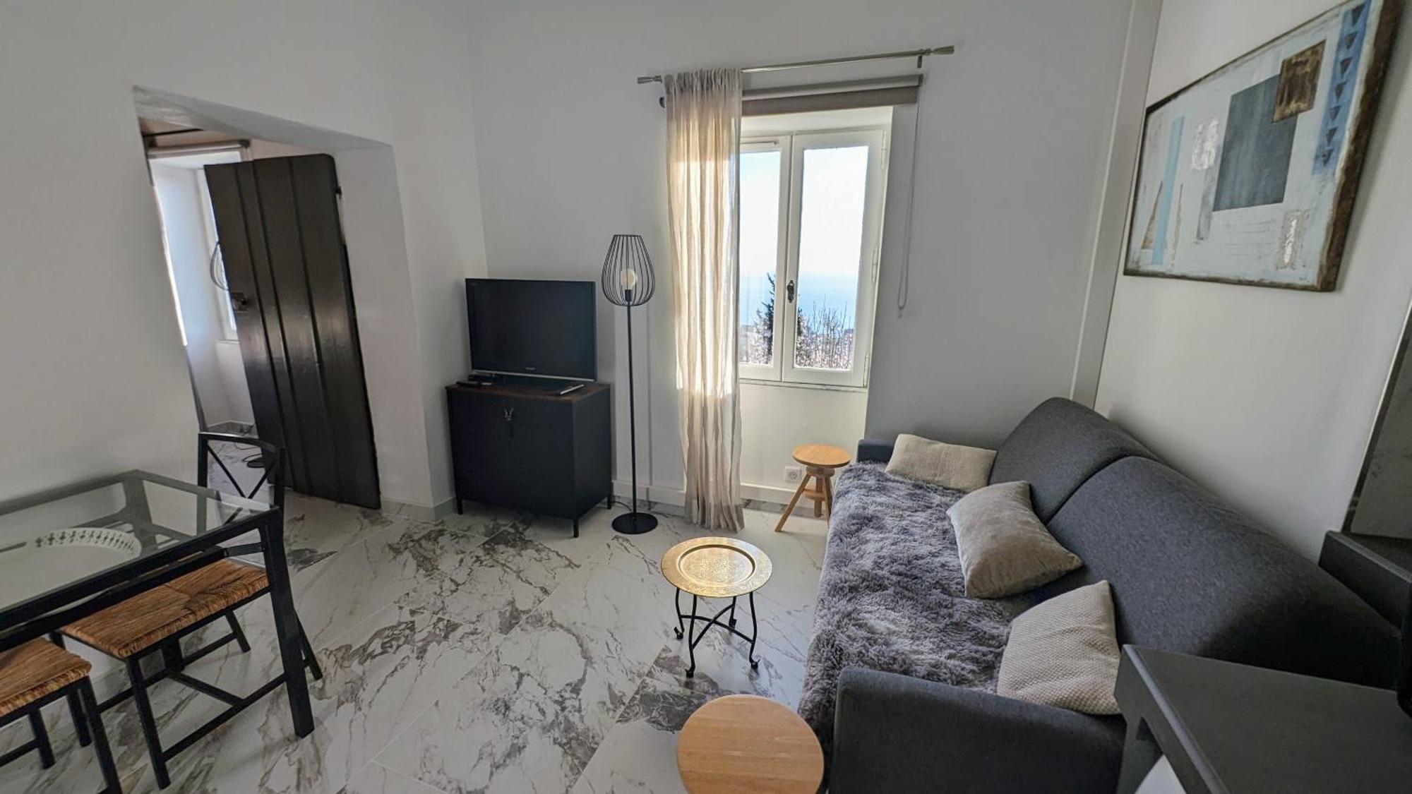 Le Mas D'Angeline, Vue Mer, Jardin Commun, Parking, Voiture Requise, 10 Min En Voiture De Monaco, Route Etroite, Pente Raide, Croisement Limite, Sea View, Shared Garden, Parking, Car Required, 10 Min Drive From Monaco, Narrow Steep Road, Limited Pass Beausoleil Exteriér fotografie