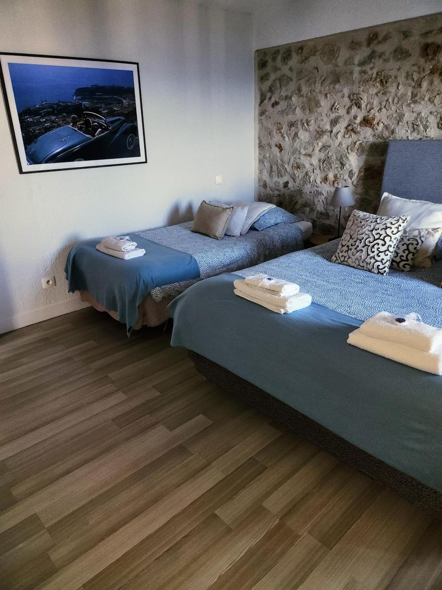 Le Mas D'Angeline, Vue Mer, Jardin Commun, Parking, Voiture Requise, 10 Min En Voiture De Monaco, Route Etroite, Pente Raide, Croisement Limite, Sea View, Shared Garden, Parking, Car Required, 10 Min Drive From Monaco, Narrow Steep Road, Limited Pass Beausoleil Exteriér fotografie
